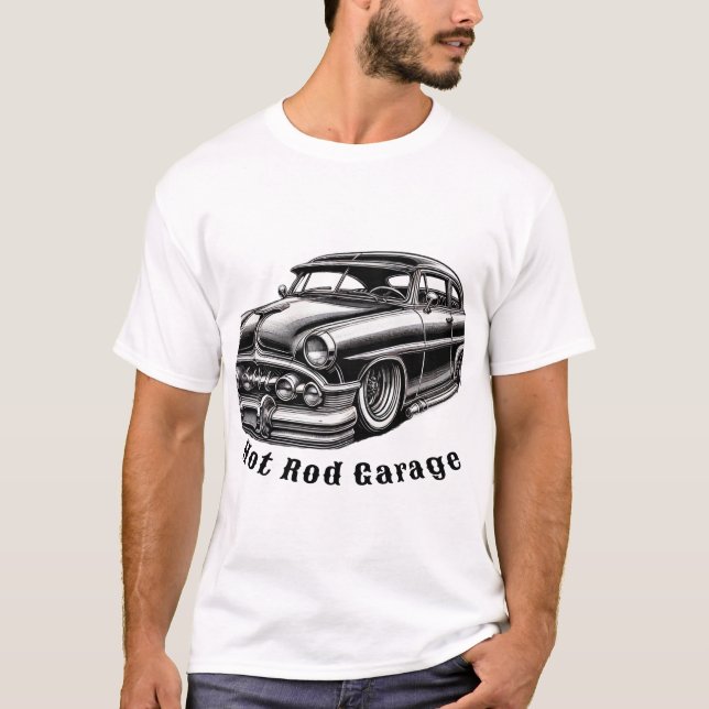Camiseta Garaje Hot Rod (Anverso)