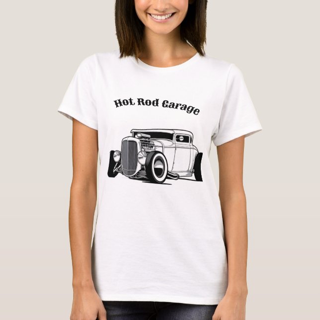 Camiseta Garaje Hot Rod (Anverso)