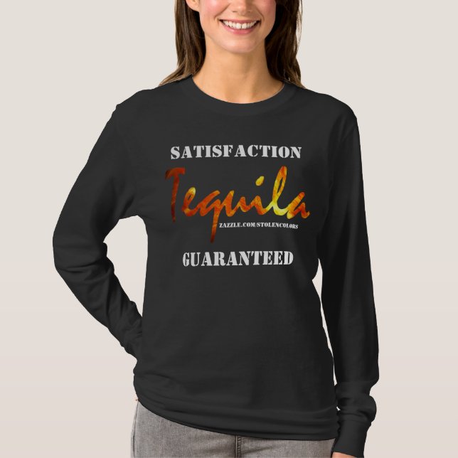 Camiseta Garantía de satisfacción de Tequila (Anverso)
