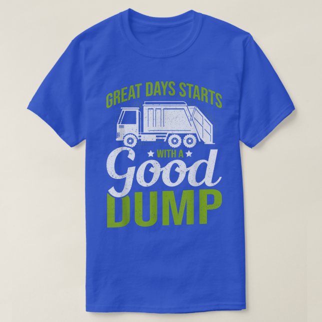 Camiseta garbage trucks for boys  garbage trucks  (Diseño del anverso)
