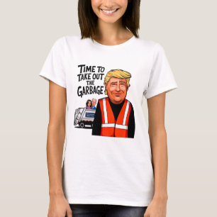 Camiseta Garbyge Por El Momento Divertido De Trump 2024 Par