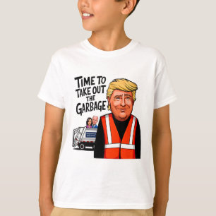 Camiseta Garbyge Por El Momento Divertido De Trump 2024 Par