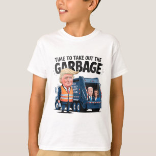 Camiseta Garbyge Por El Momento Divertido De Trump 2024 Par