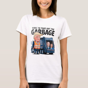 Camiseta Garbyge Por El Momento Divertido De Trump 2024 Par