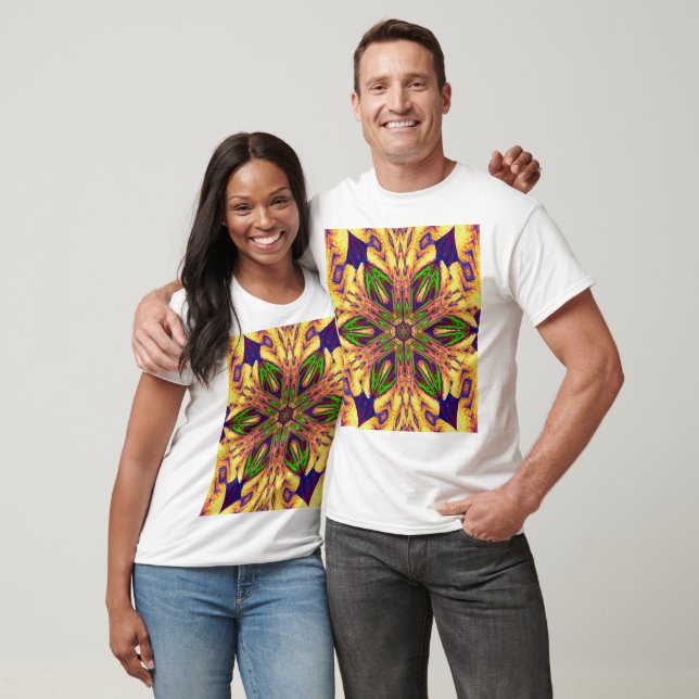Camiseta Garden Flower In Summer 2 Bohemian Floral Graphic (Unisexo)
