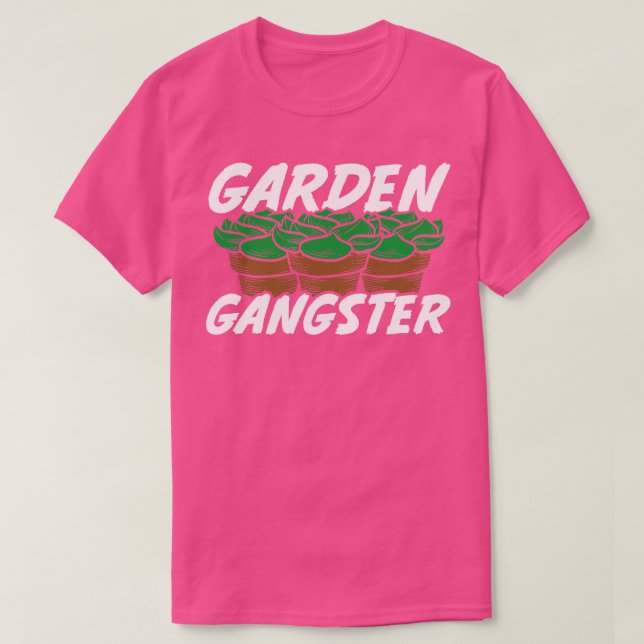 CAMISETA GARDEN GANGSTER (Diseño del anverso)