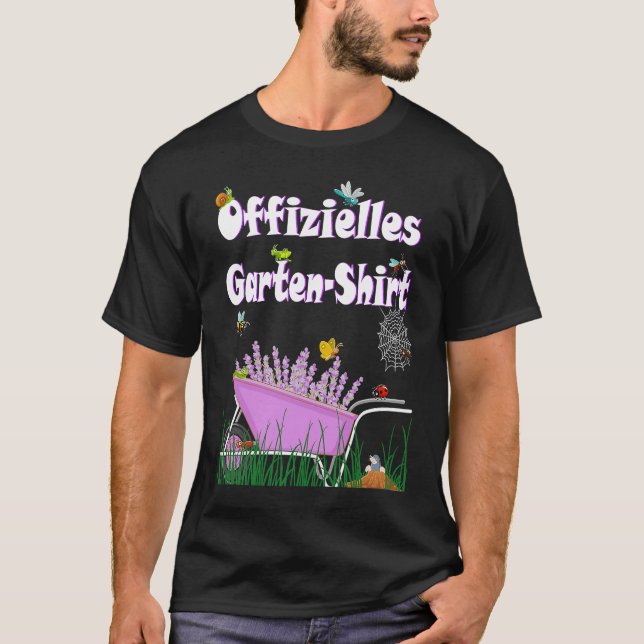 Camiseta Garden gardening hobby gardeners insects (Anverso)