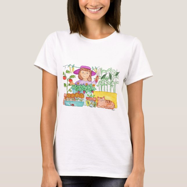 Camiseta Garden Girl (Anverso)