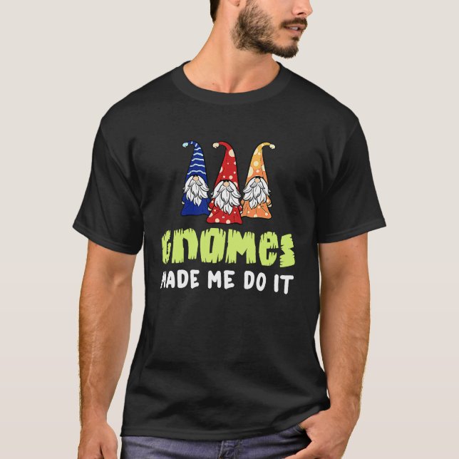 Camiseta Garden Gnome  Gnomies Gardening (Anverso)