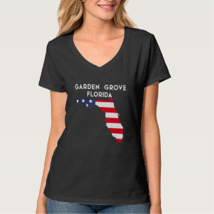 Camiseta Garden Grove Florida EE. UU. Estado América Viaje 