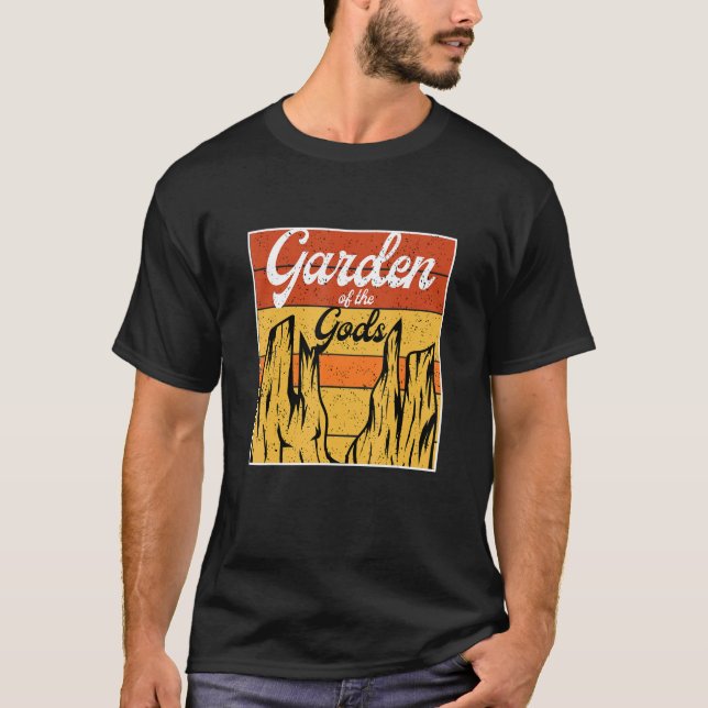 Camiseta Garden Of The Gods National Park Souvenir Hiking C (Anverso)
