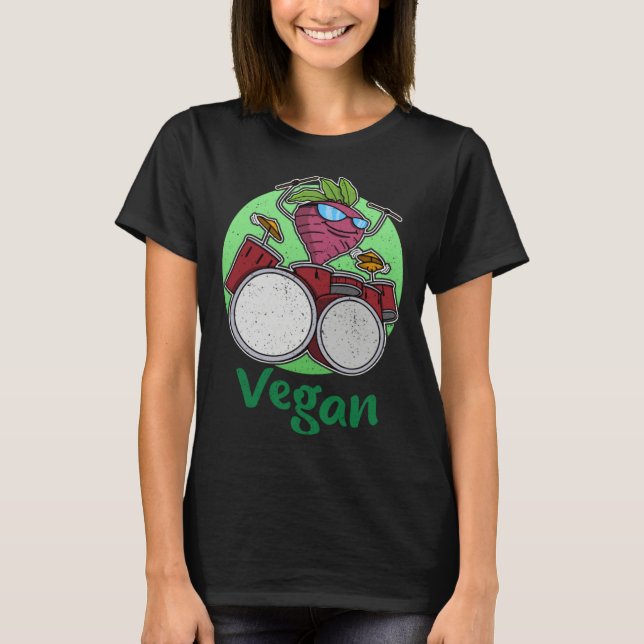 Camiseta Garden Vegan Vegetarian Cuisine Vegetables  3 (Anverso)