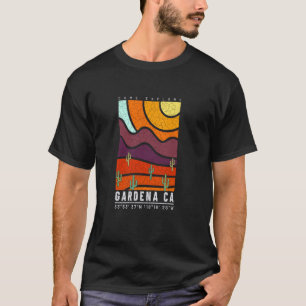 Camiseta Gardena California Cool Desert Recuerdo de Viaje G