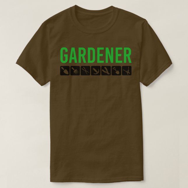 Camiseta Gardener (Diseño del anverso)