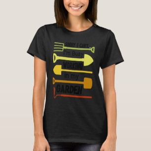 Camiseta Gardener cita plantas naturales jardines