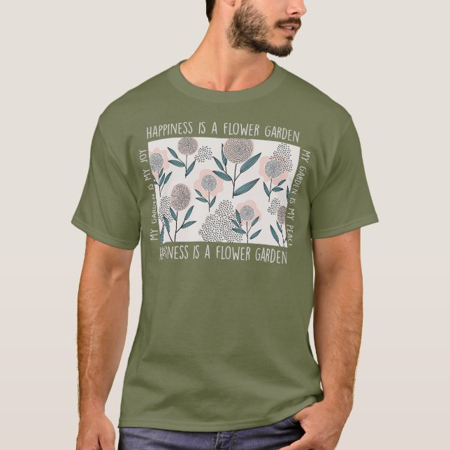 Camiseta Gardener Florist Garden Gardening Floristry Gift (Anverso)