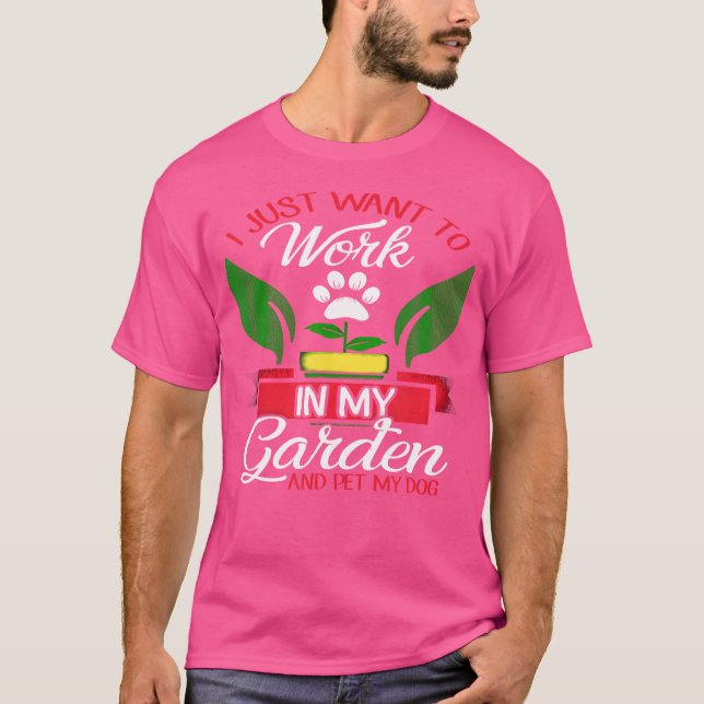 Camiseta Gardener 	  Gardener Gifts  Gardening T Shirt (Anverso)