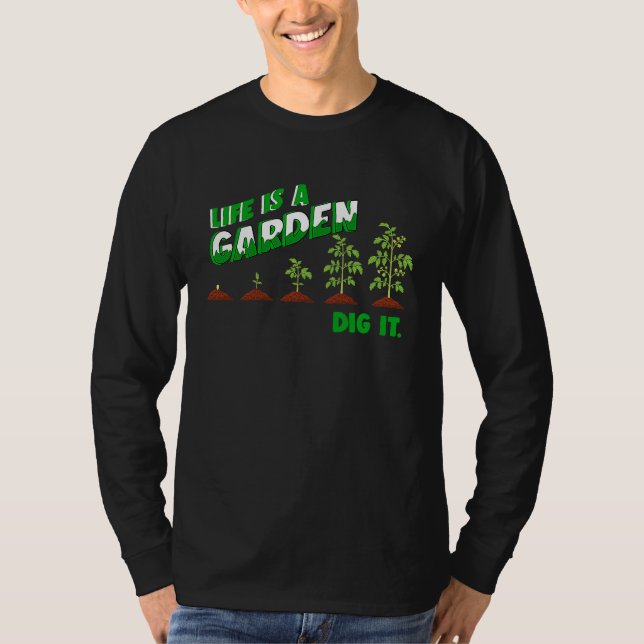Camiseta Gardener horticulture gardening landscaping garden (Anverso)