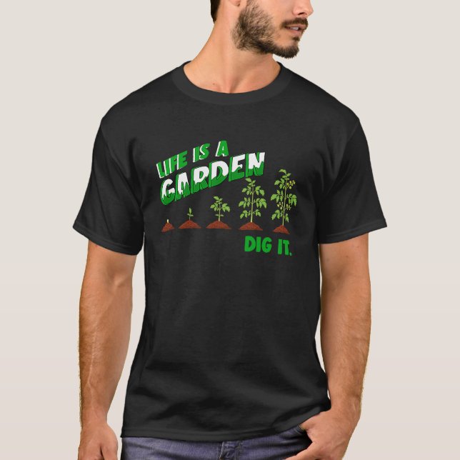 Camiseta Gardener horticulture gardening landscaping garden (Anverso)