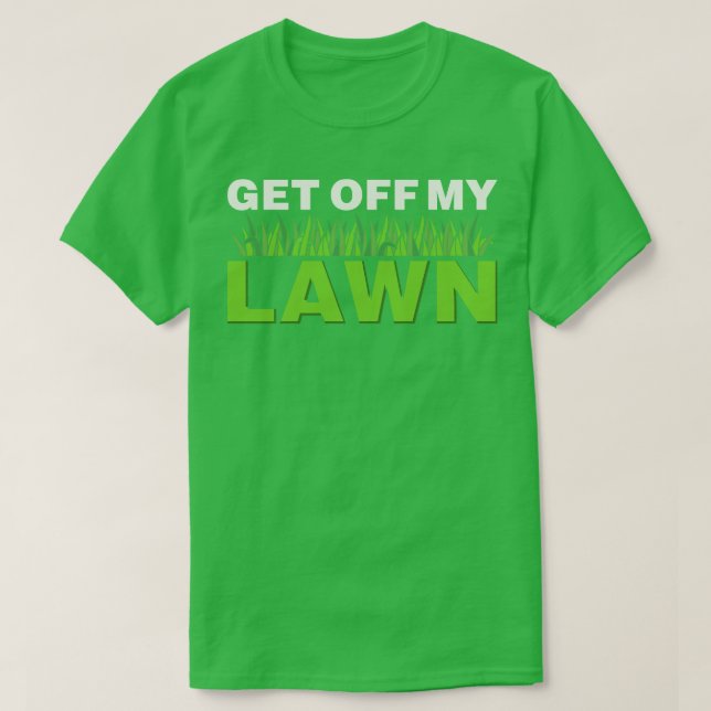 Camiseta Gardener Lawn e (Diseño del anverso)