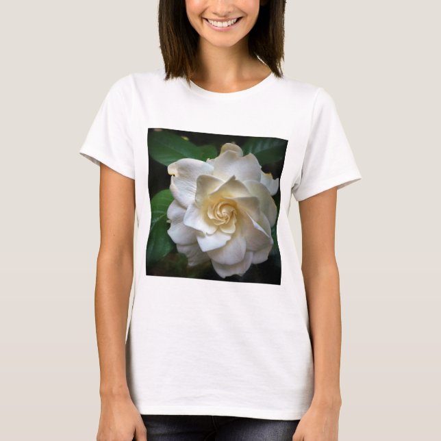 Camiseta Gardenia blanca (Anverso)