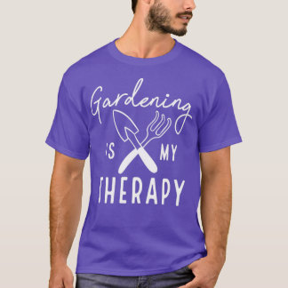 Camiseta Gardening Is My Therapy (4)