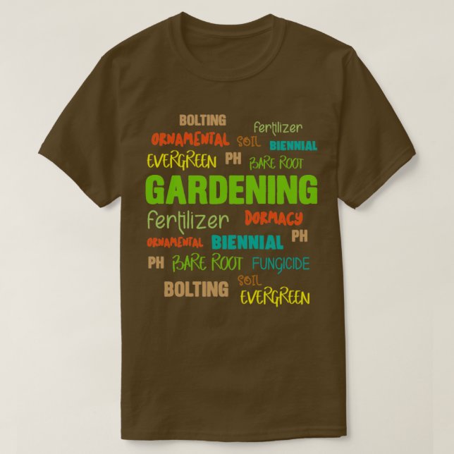 Camiseta Gardening Planting Gardener Regalo (Diseño del anverso)
