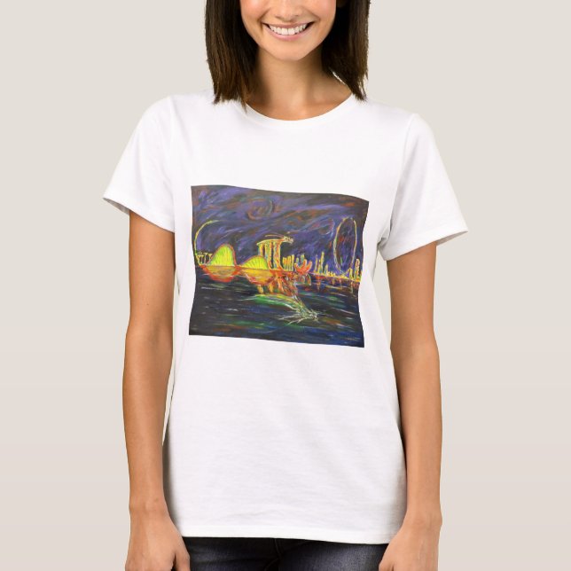 Camiseta Gardens By The Bay Dragon Singapore (Anverso)