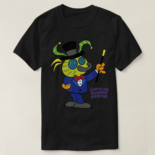 Camiseta Garfield El Halloween De La Mosca (Diseño del anverso)