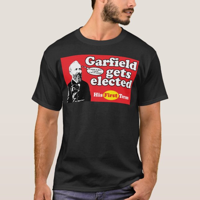 CAMISETA GARFIELD ES ELEGIDO (Anverso)