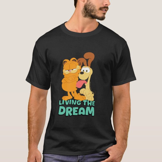 Camiseta Garfield y Odie (Anverso)