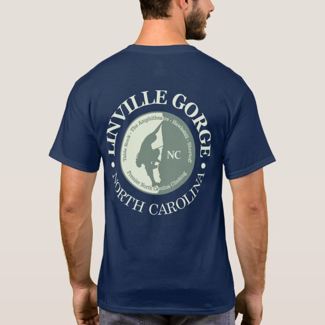 Camiseta Garganta de Linville (CLB) (Reverso)