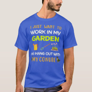 Camiseta Garganta Graciosa De La Queja Verde Conure Shirt Y