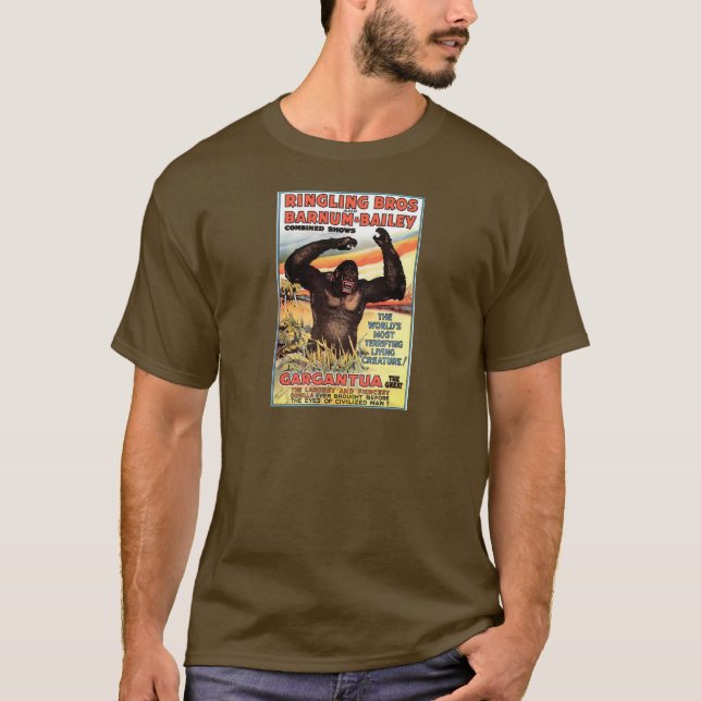 Camiseta Gargantua el gran teatro retro (Anverso)