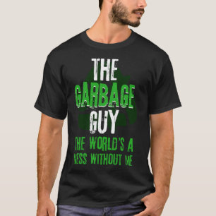 Camiseta Garge Camión Recycle Waste Trash Collector Earth D