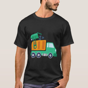 Camiseta Garge Truck Reciclaje Residuos Reciclador Trash Co