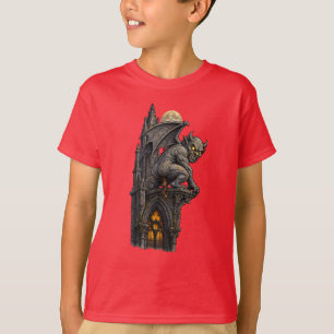 Camiseta Gargola divertida haciendo caca