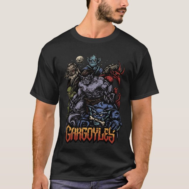 Camiseta Gárgolas divertidas (Anverso)