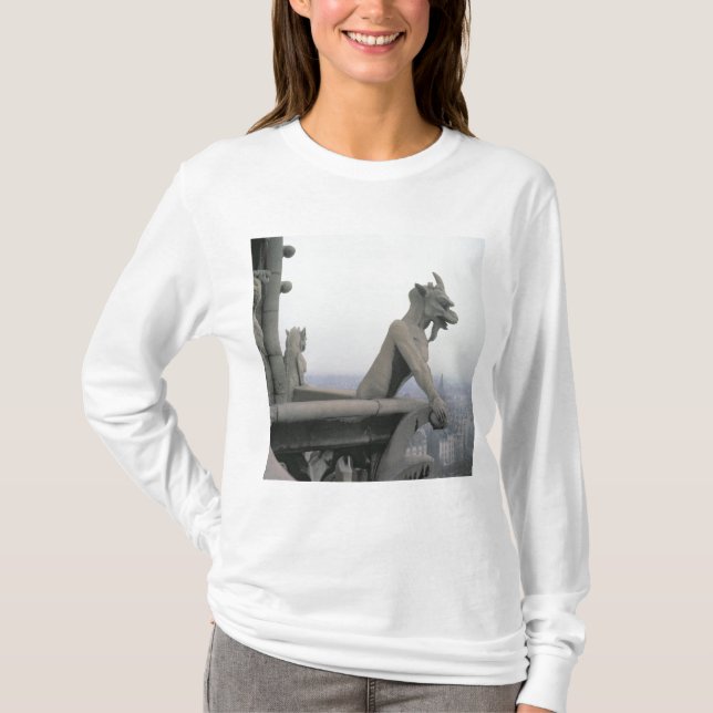 Camiseta Gargoyle de la barandilla del grande (Anverso)