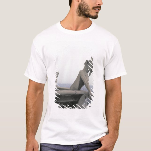 Camiseta Gargoyle de la barandilla del grande (Anverso)