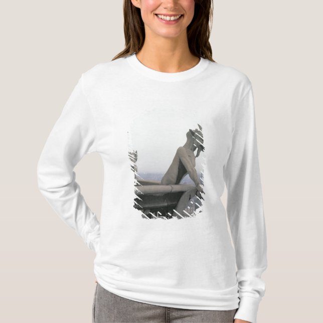 Camiseta Gargoyle de la barandilla del grande (Anverso)