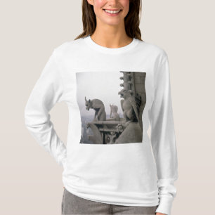 Camiseta Gargoyles en la barandilla del grande