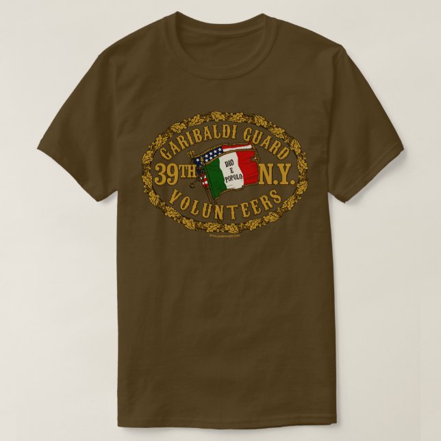 Camiseta Garibaldi (Diseño del anverso)