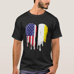 Camiseta Garifuna Patriota Americano Crecer País Fundido Él