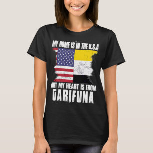 Camiseta Garifuna Patriota Estadounidense crece orgullosa d