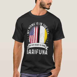 Camiseta Garifuna Patriota Estadounidense crece orgulloso h