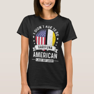 Camiseta Garifuna Patriota Estadounidense Grown Humor Flag