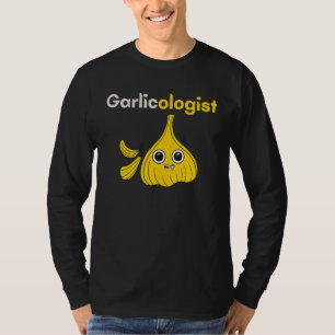 Camiseta Garlicólogo Garlic Cook Chef Cocinar Pan