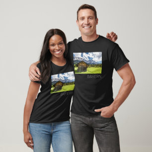 Camiseta Garmisch Partenkirchen Baviera panorama de los Alp
