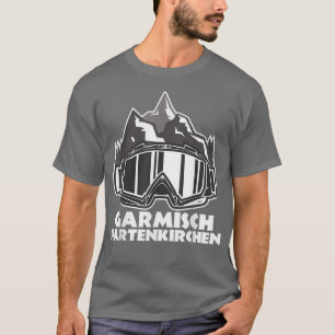 Camiseta Garmisch Partenkirchen Winter Sport Design Esquí